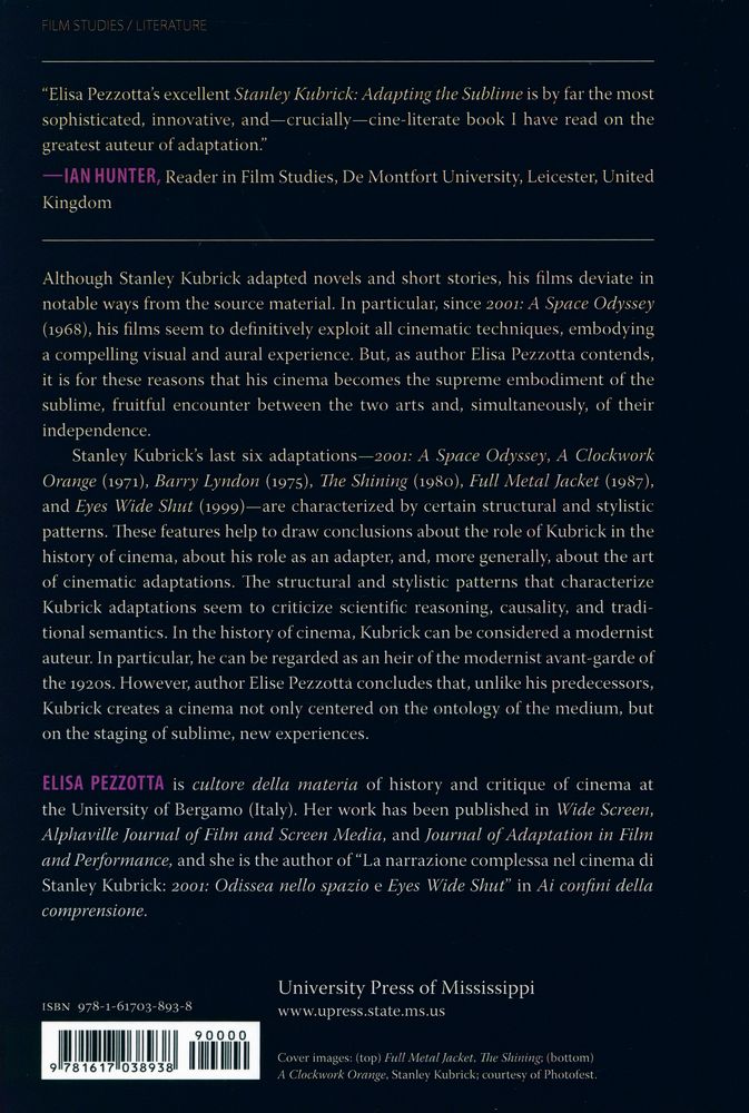『Stanley Kubrick : adapting the sublime』 3