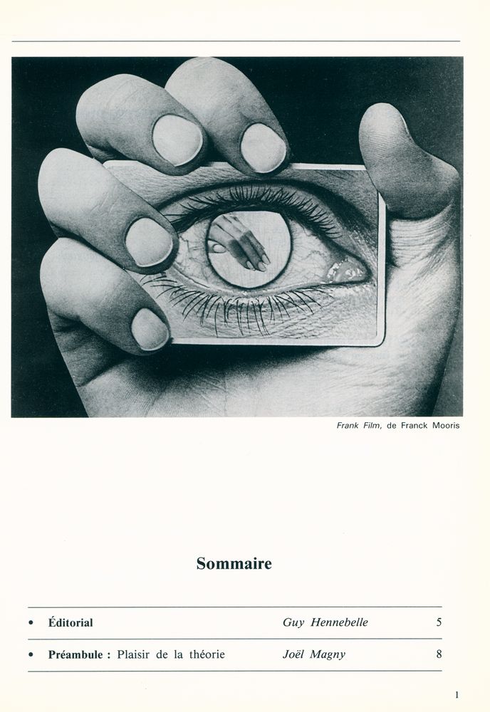 『CinémaAction』 Nº 60, juillet 1991 2