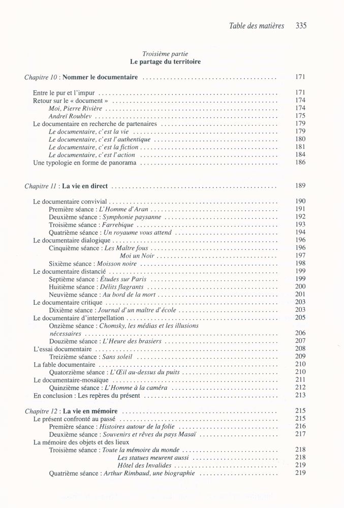 『LE DOCUMENTAIRE: UN AUTRE CINÉMA』 4