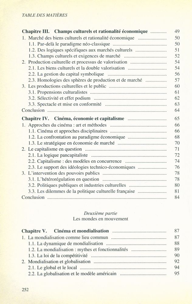 『Cinéma et marché』 3