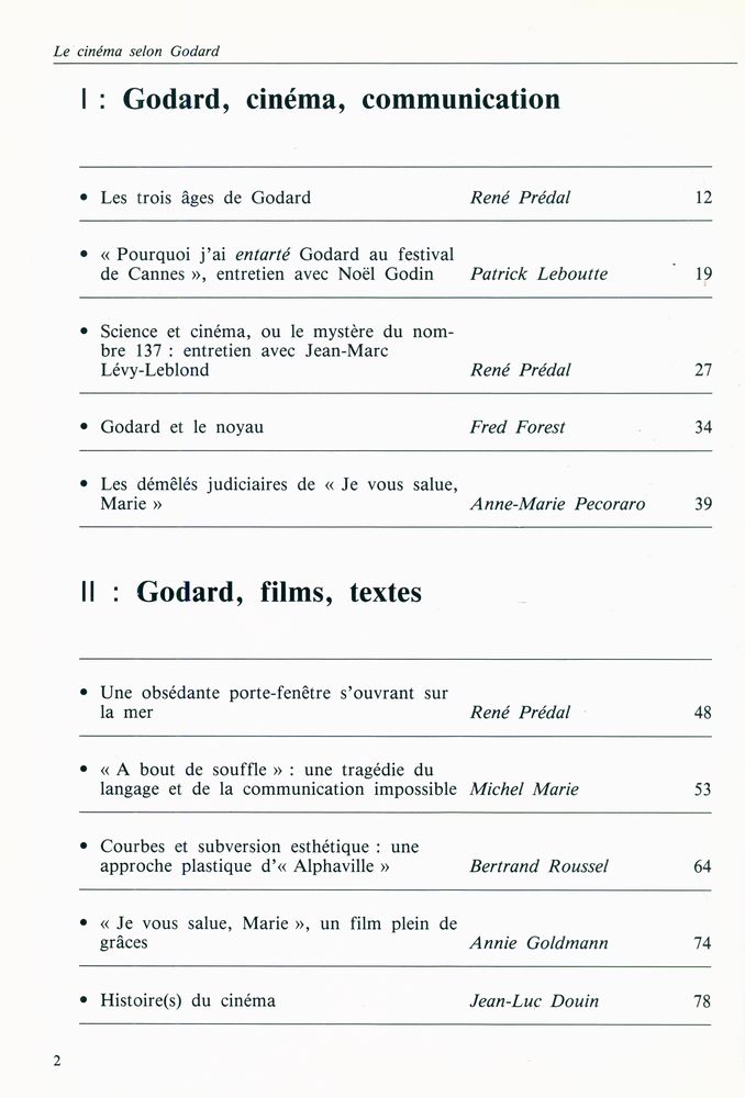 『le cinéma selon Godard』  3