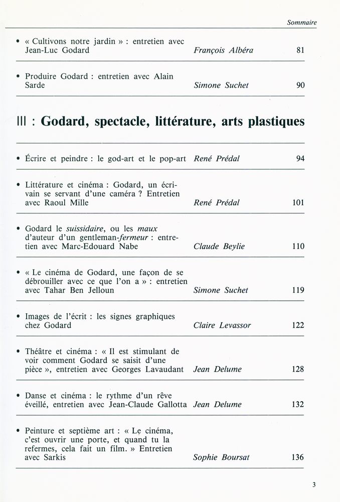 『le cinéma selon Godard』  4