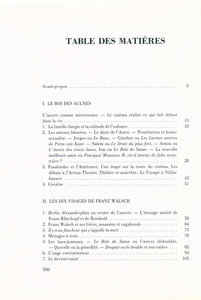 『Rainer Werner FASSBINDER』 2