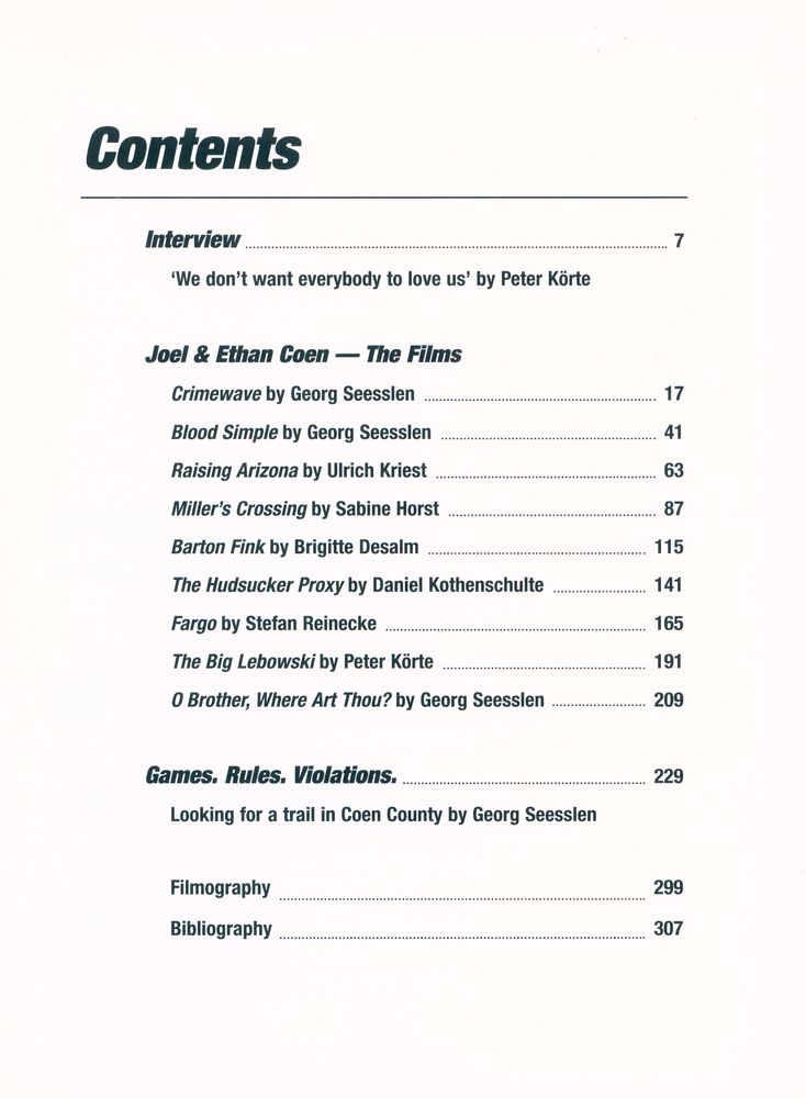 『Joel & Ethan Coen』 2