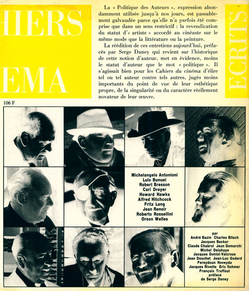 『LA POLITIQUE DES AUTEURS』 4