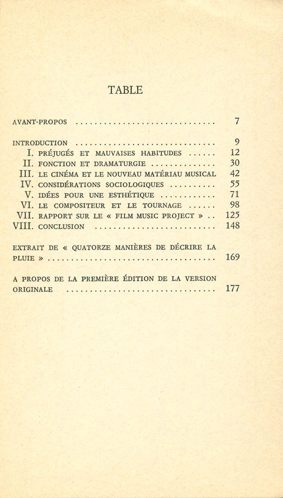 『Musique de cinéma』 2