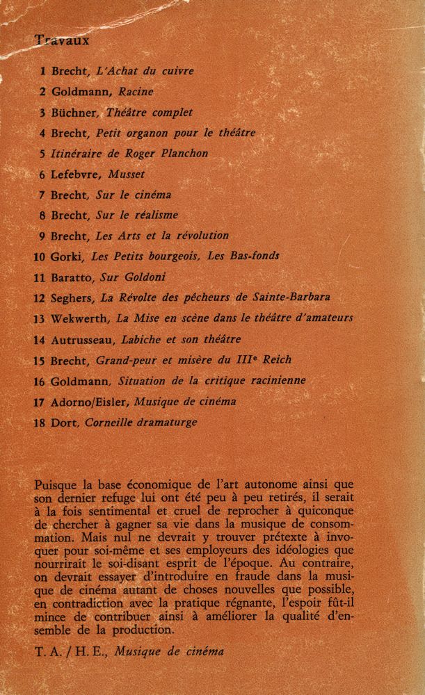 『Musique de cinéma』 3