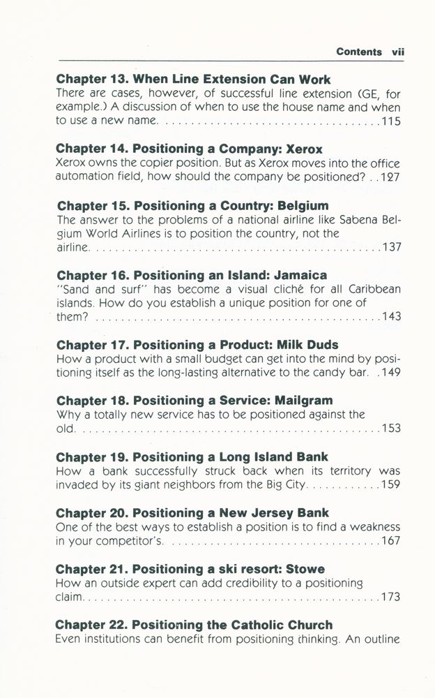 『POSITIONING : THE BATTLE FOR YOUR MIND』 4