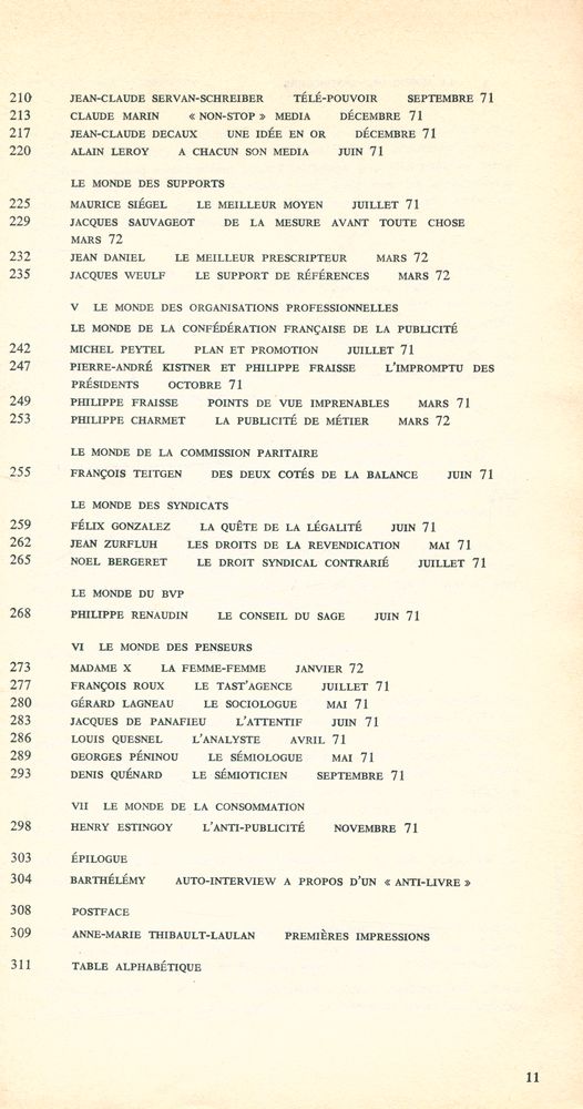 『A TRAVERS LE MONDE DE LA PUBLICITE』 4