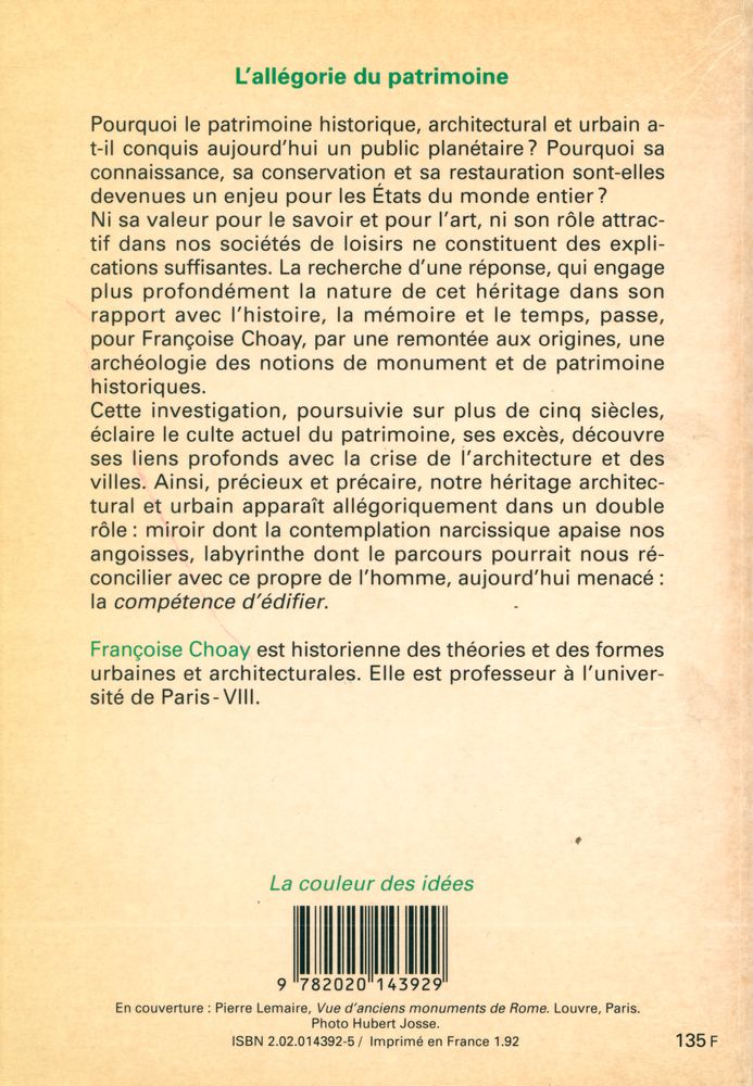 『L'ALLÉGORIE DU PATRIMOINE』 5