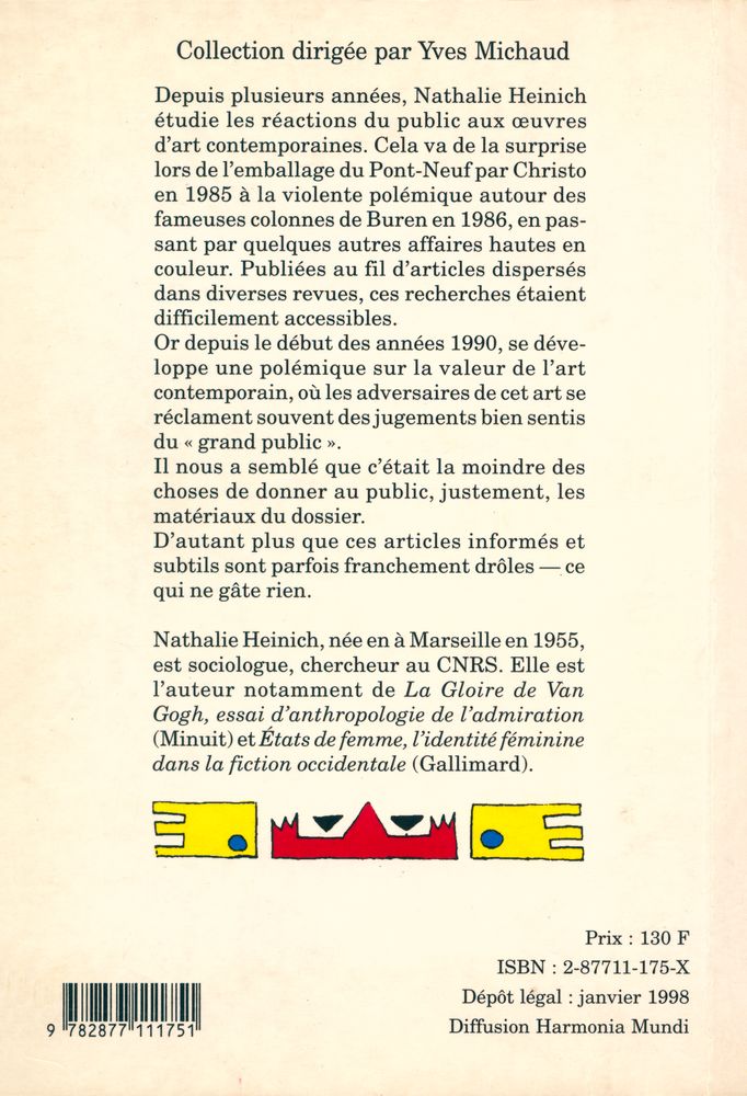 『L'ART CONTEMPORAIN EXPOSÉ AUX REJETS : Études de cas』 3