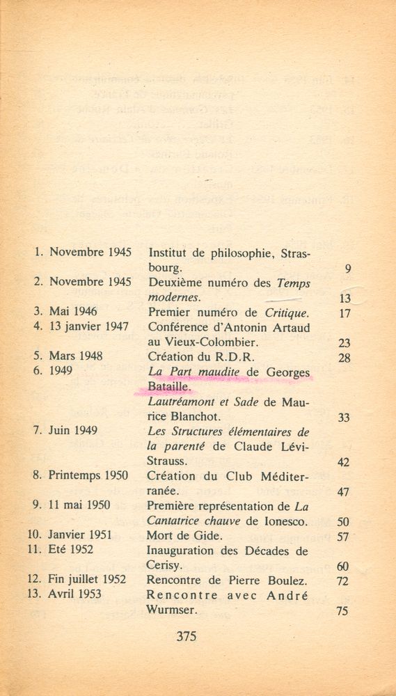 『Les modernes』 2