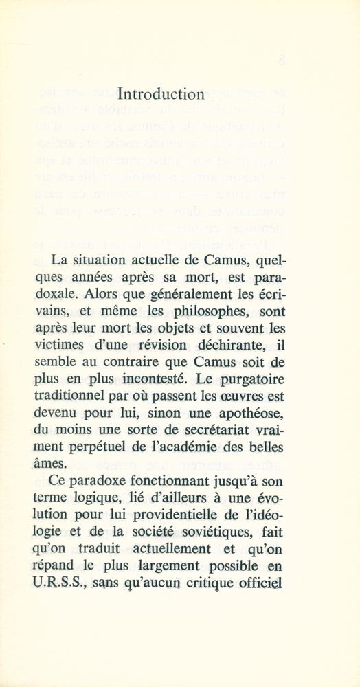 『ALBERT CAMUS, PHILOSOPHE POUR CLASSES TERMINALES』 2