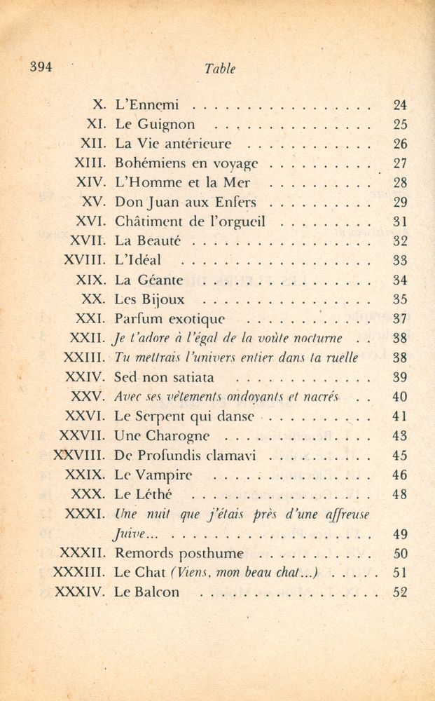 『Les Fleurs du mal』 4