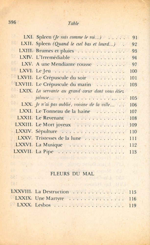 『Les Fleurs du mal』 6