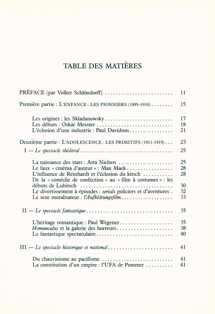 『histoire du cinéma allemand』 2