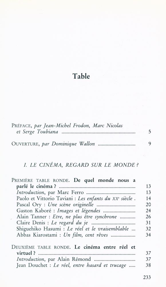 『Le cinéma vers son deuxième siècle : Colloque international 20 et 21 mars 1995, Odéon - Théâtre de l'Europe』 2