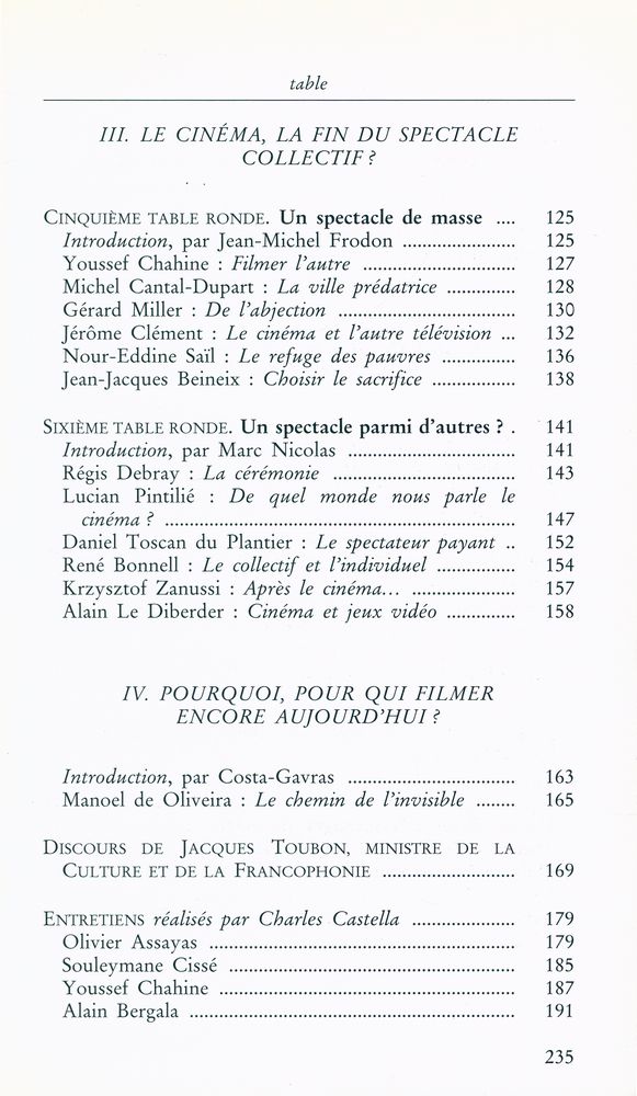 『Le cinéma vers son deuxième siècle : Colloque international 20 et 21 mars 1995, Odéon - Théâtre de l'Europe』 4