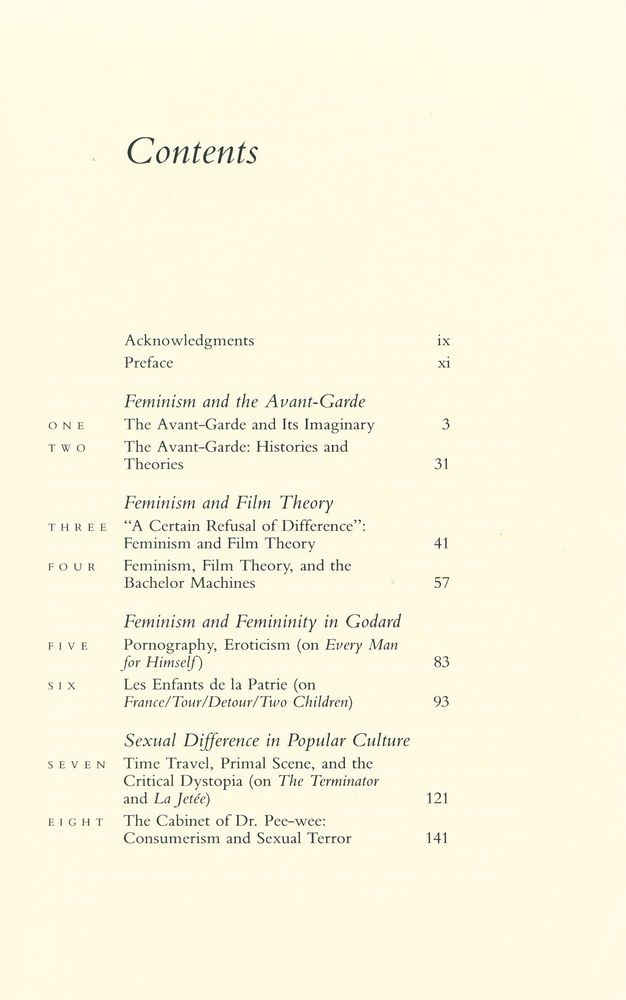 『The future of an illusion : film, feminism, and psychoanalysis』 2