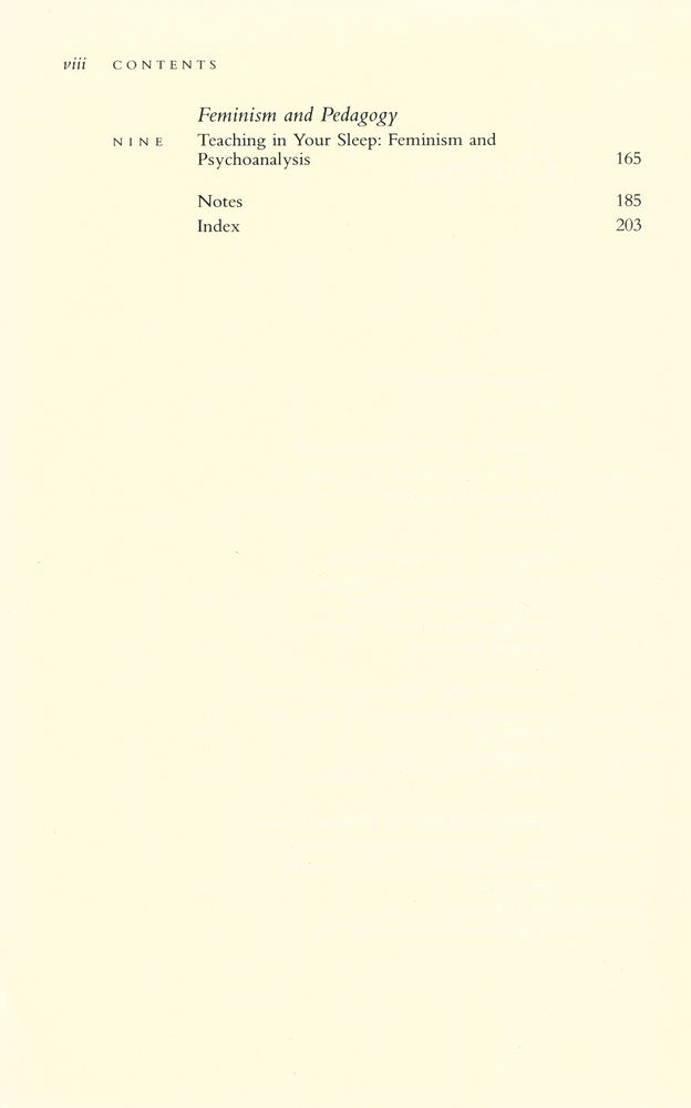 『The future of an illusion : film, feminism, and psychoanalysis』 3