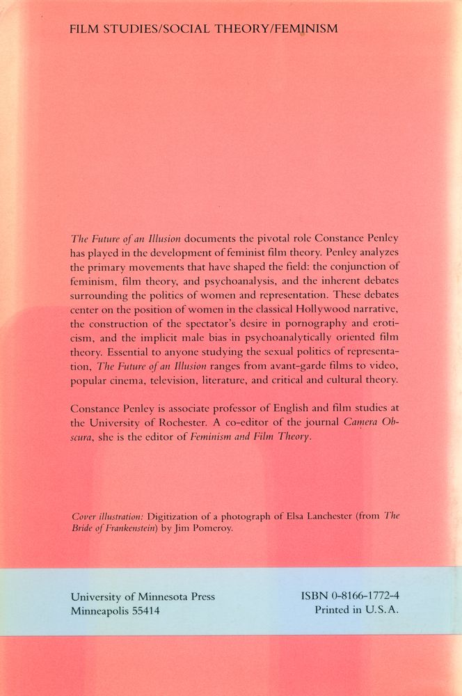 『The future of an illusion : film, feminism, and psychoanalysis』 4