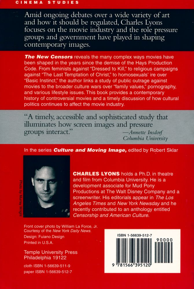 『The new censors : movies and the culture wars』 3
