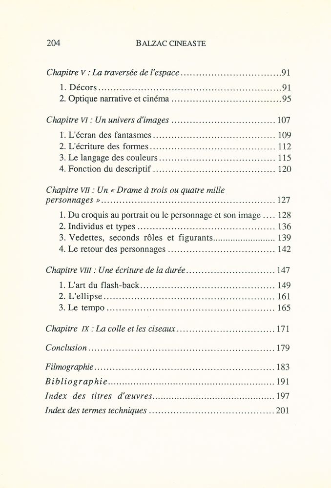 『BALZAC CINÉASTE』 3