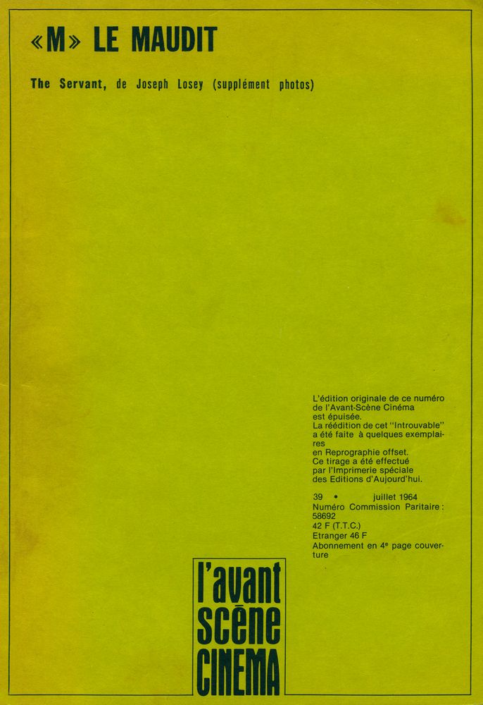 『《M》 LE MAUDIT』 1