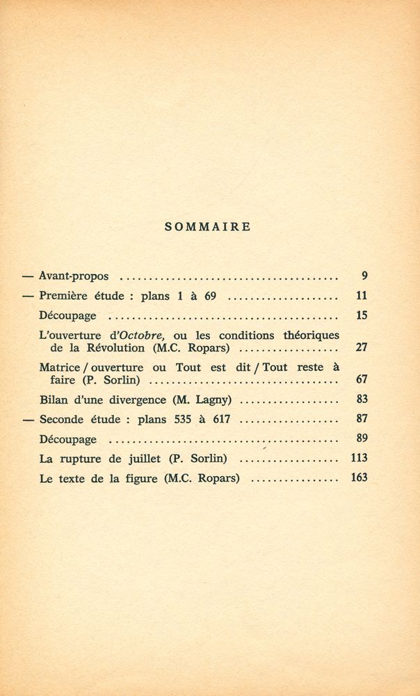 『OCTOBRE - ECRITURE ET IDÉOLOGIE Ⅰ』 2