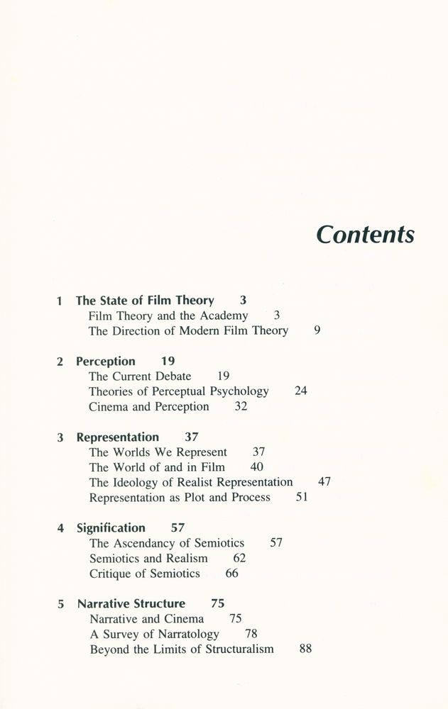 『Concepts in film theory』 2