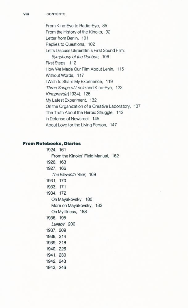 『Kino - Eye : the writings of Dziga Vertov』 3