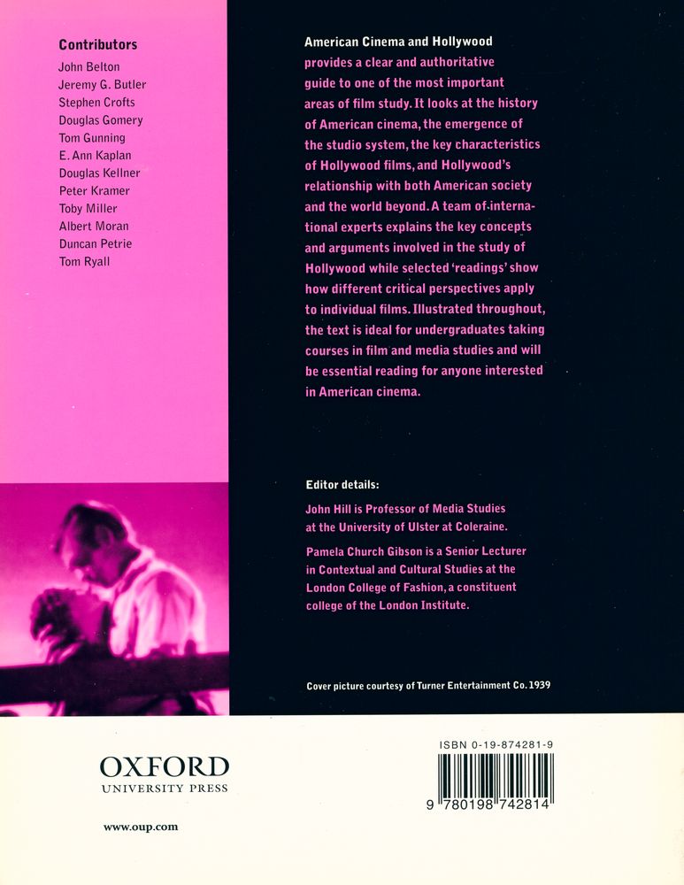 『American Cinema and Hollywood : critical approaches』 3