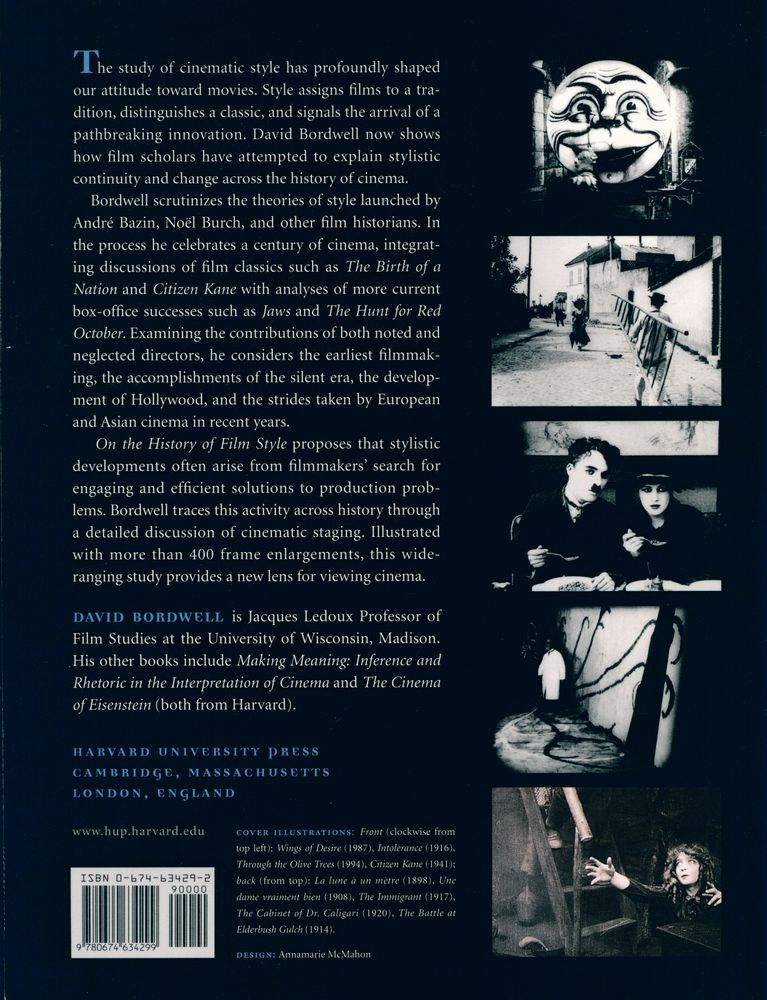 『ON THE HISTORY OF FILM STYLE』 4