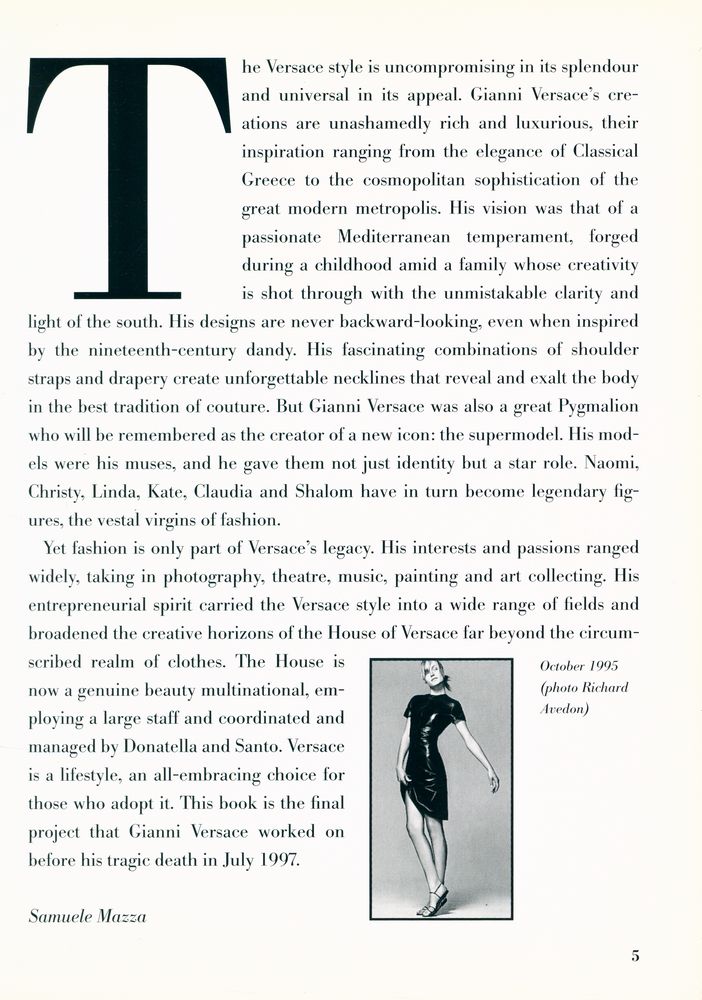 『VERSACE』 2