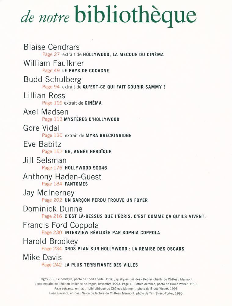 『Hollywood : MODE D'EMPLOI』 2