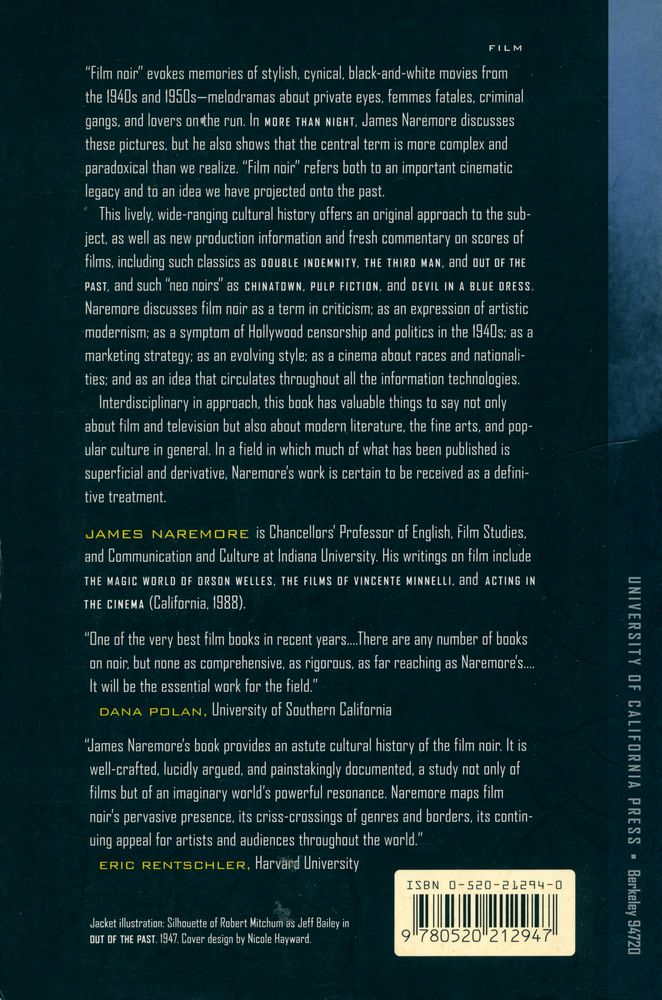 『More Than Night : Film Noir in Its Contexts』 4