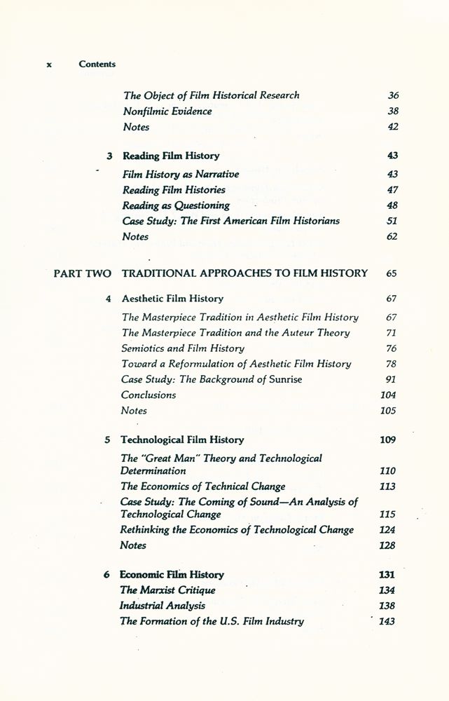 『Film History : Theory and Practice』 3