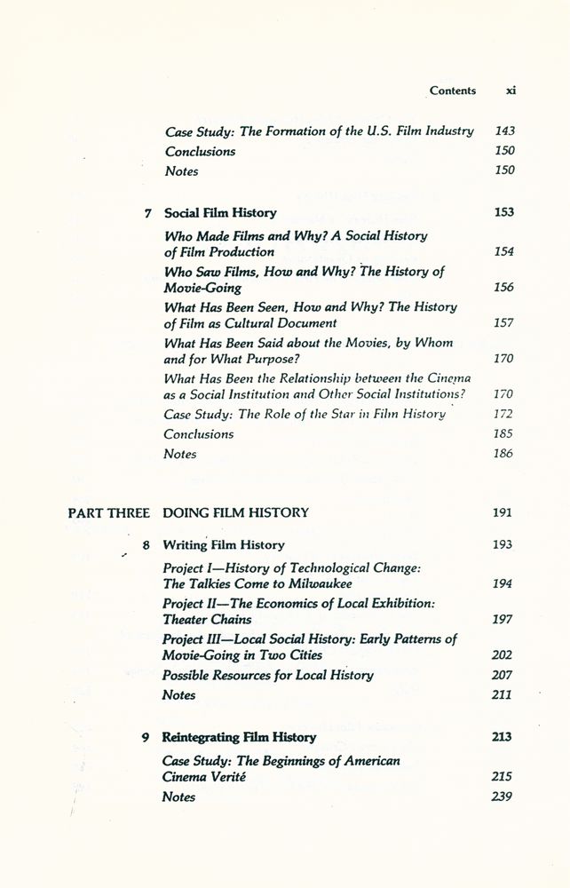 『Film History : Theory and Practice』 4