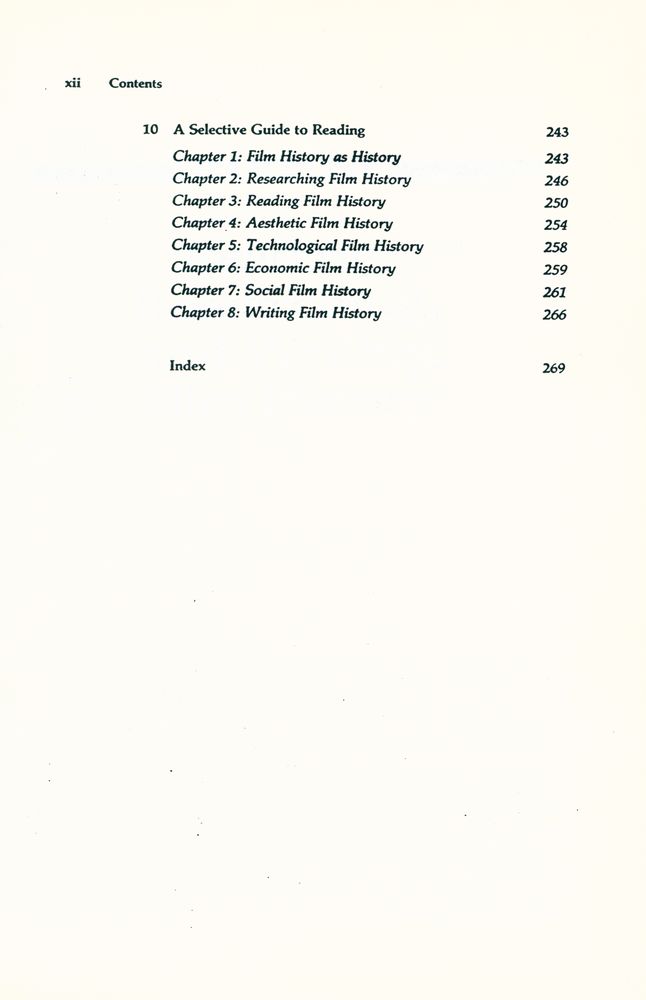『Film History : Theory and Practice』 5