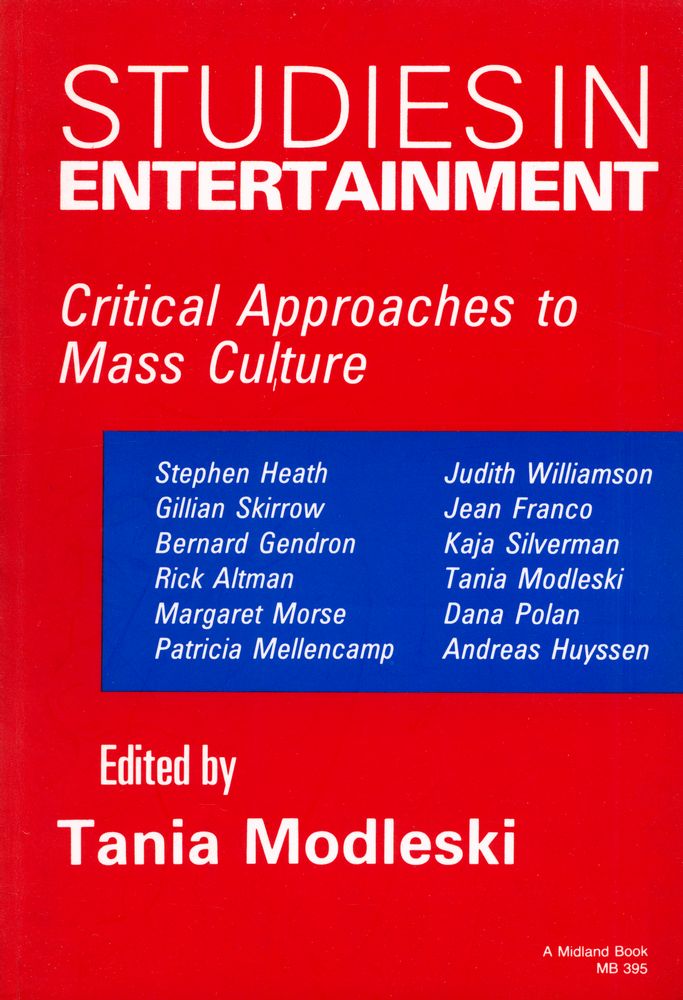 『Studies in entertainment : critical approaches to mass culture』 1