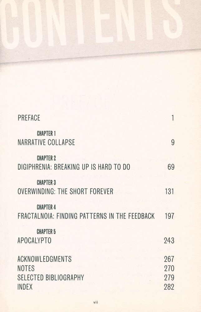 『Present shock : when everything happens now』 2