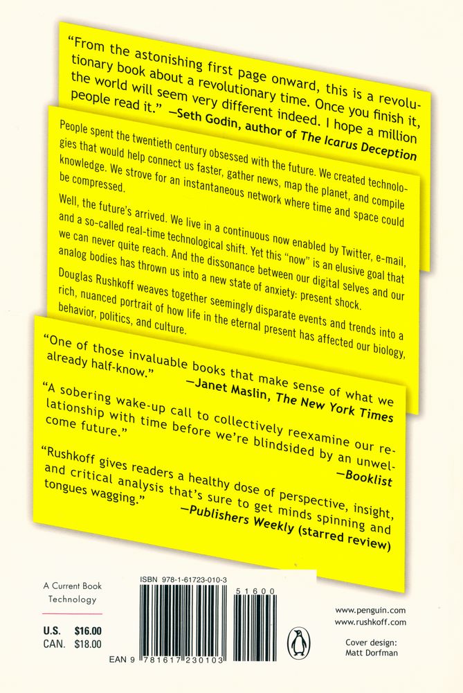 『Present shock : when everything happens now』 3