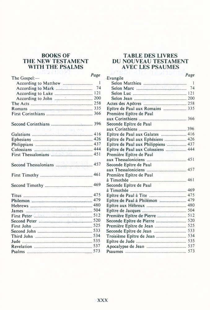 『New Testament and Psalms = Nouveau Testament et Psaumes』 2