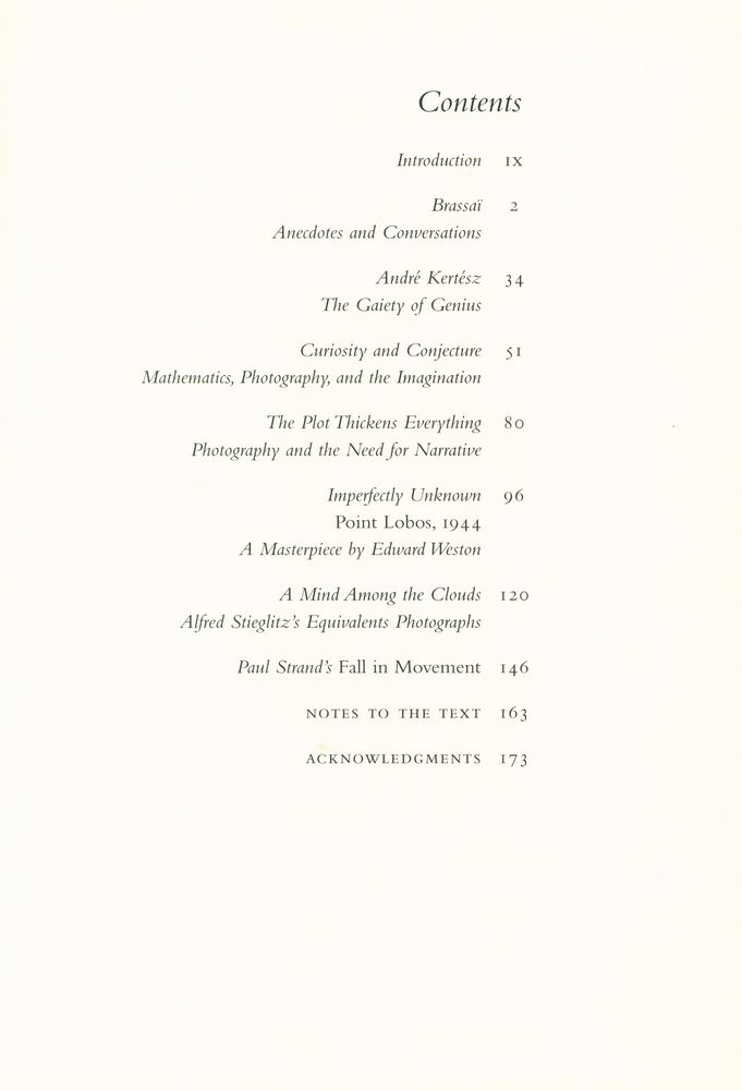 『At the edge of the light : thoughts on photography and photographers, talent and genius』 2
