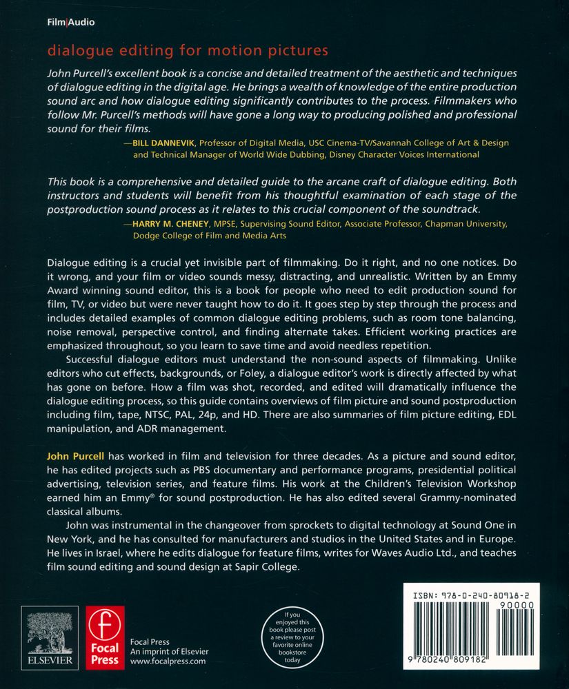 『Dialogue editing for motion pictures : a guide to the invisible art』 4