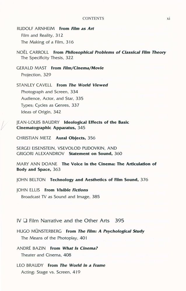 『Film theory and criticism : introductory readings』 4