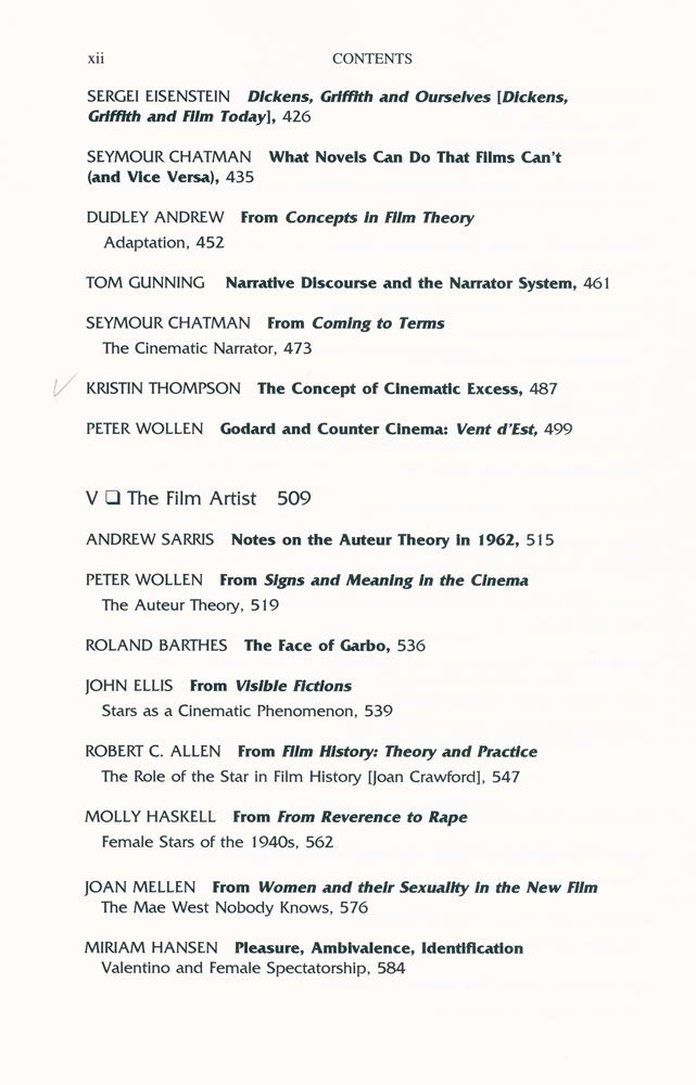 『Film theory and criticism : introductory readings』 5