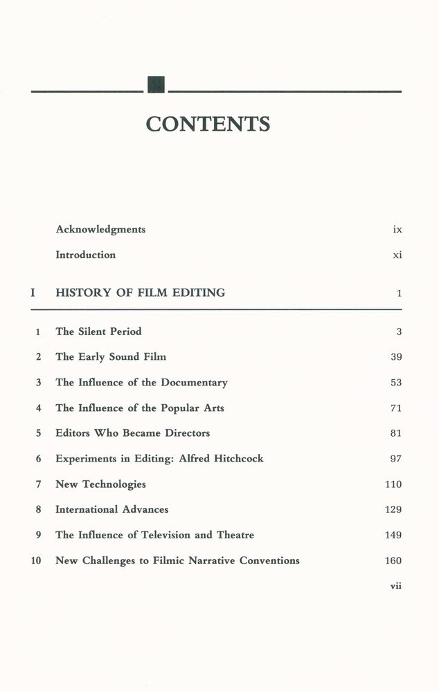 『The technique of film and video editing』 2