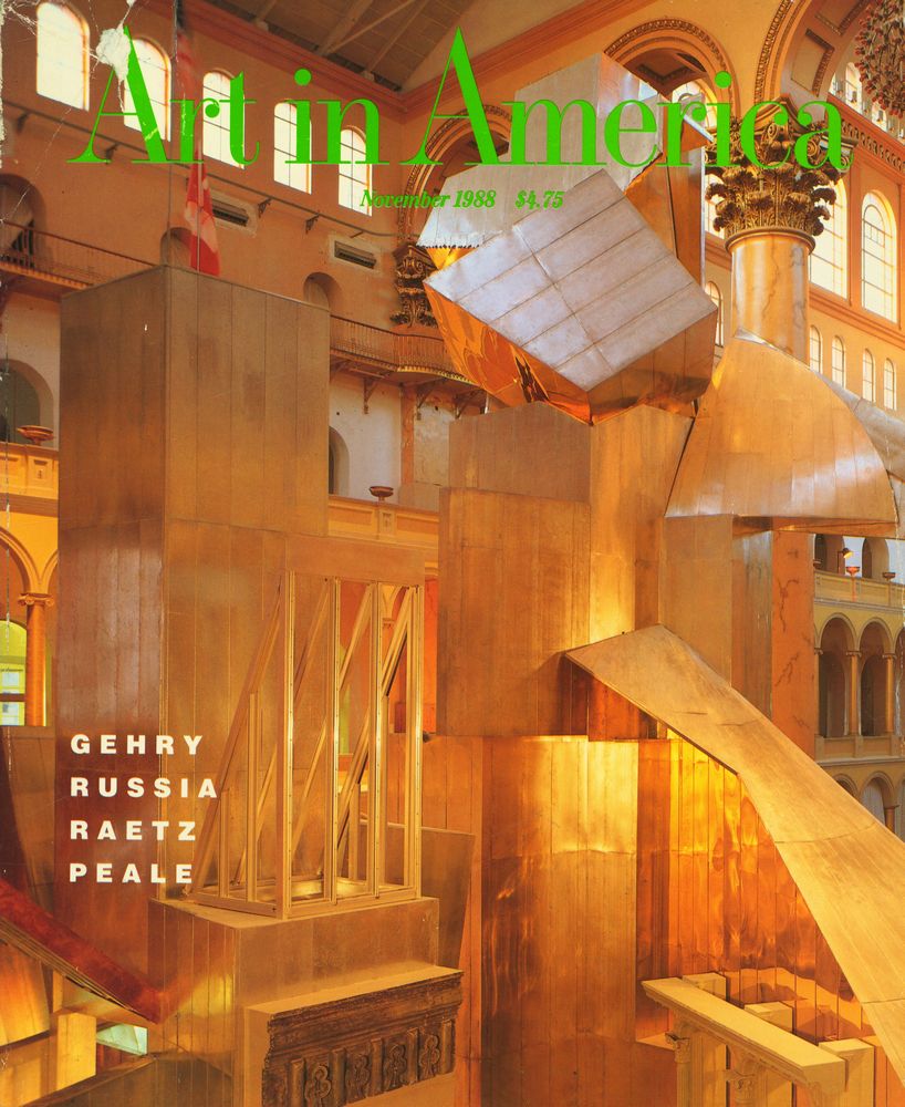 『Art in America』 Vol. 76, No. 11 November 1988 1