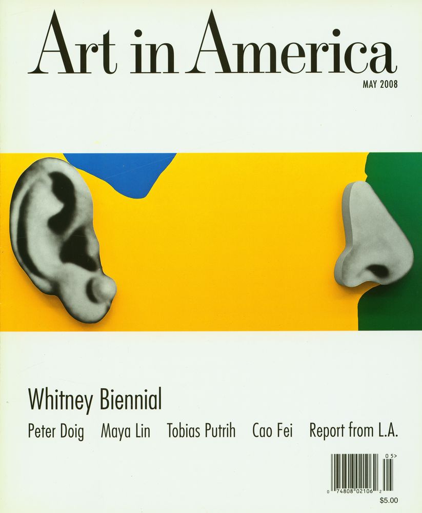 『Art in America』 MAY 2008 1